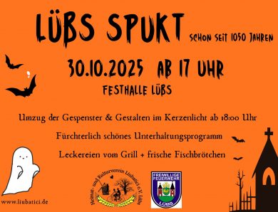Lübs spukt am 30.10.2025