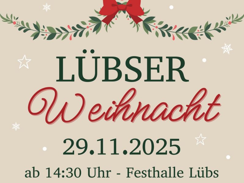 Lübser Weihnacht 2025