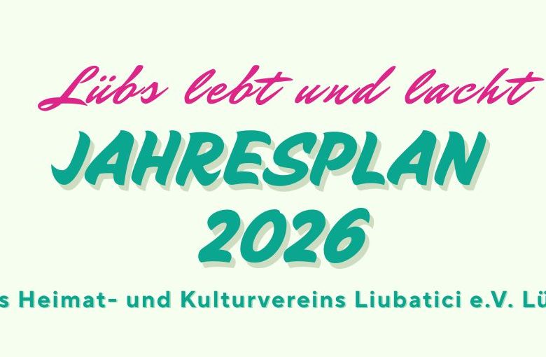 Jahresplan 2026