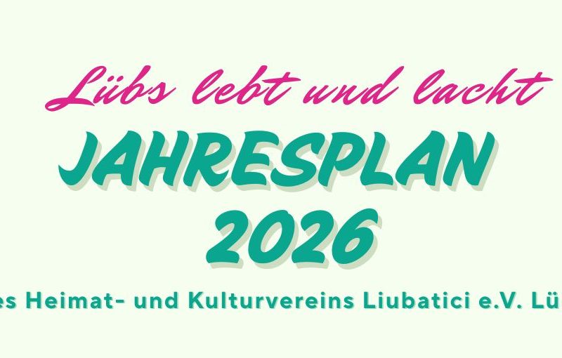 Jahresplan 2026