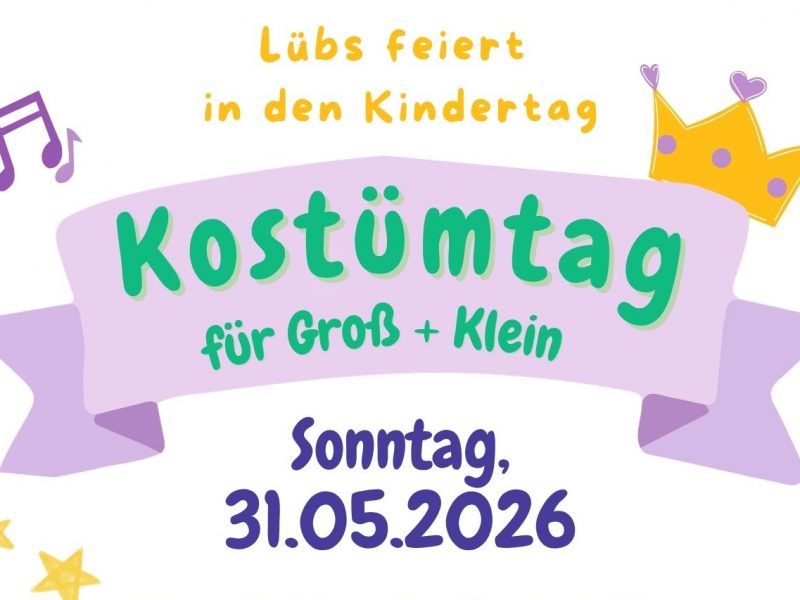 Lübs feiert in den Kindertag